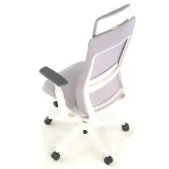 Sedia Ufficio Ergonomica Intouch white, Completamente Regolabile