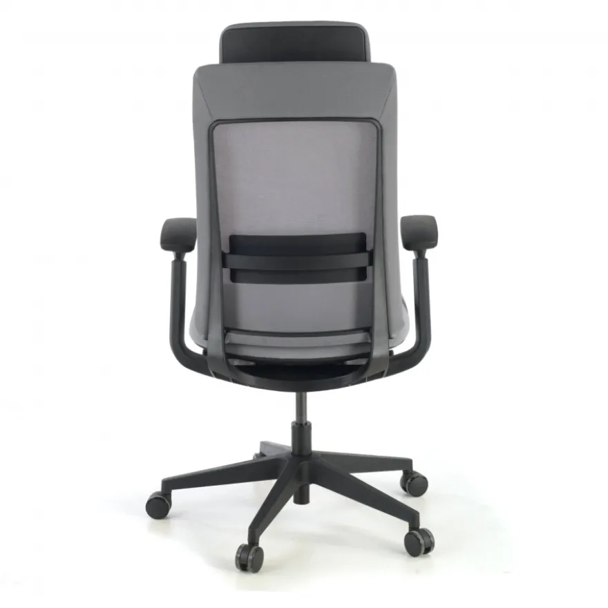 Sedia Ufficio Ergonomica Intouch black, Completamente Regolabile