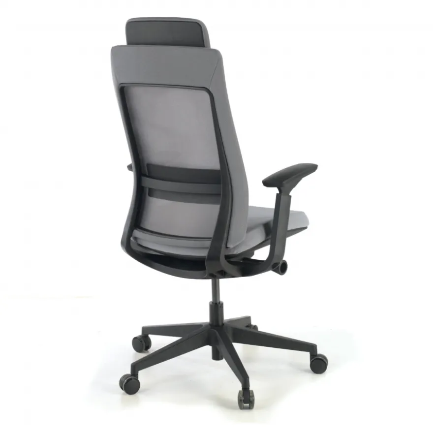 Sedia Ufficio Ergonomica Intouch black, Completamente Regolabile