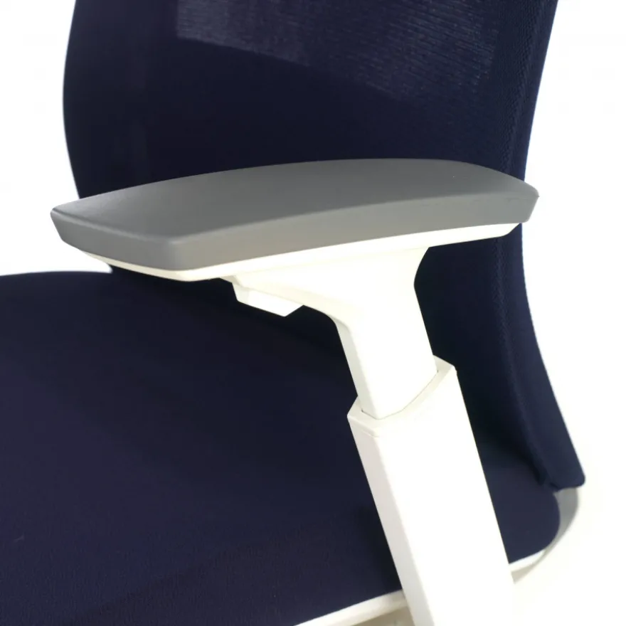Sedia Ufficio Ergonomica Intouch white, Completamente Regolabile