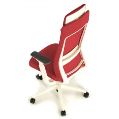 Sedia Ufficio Ergonomica Intouch white, Completamente Regolabile