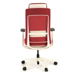Sedia Ufficio Ergonomica Intouch white, Completamente Regolabile