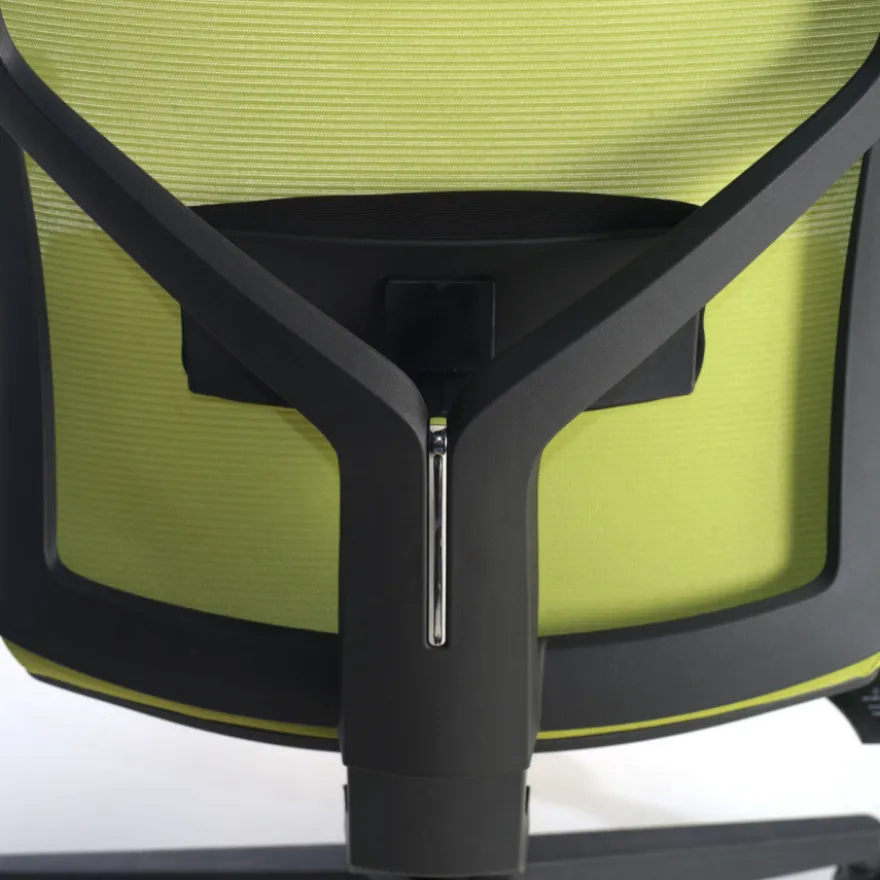 Sedia Ufficio Ergonomica Verdi, braccioli regolabili, supporto lombare,