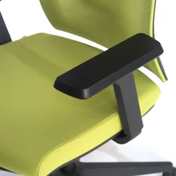 Sedia Ufficio Ergonomica Verdi, braccioli regolabili, supporto lombare,