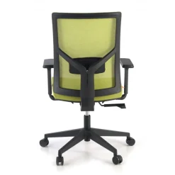 Sedia Ufficio Ergonomica Verdi, braccioli regolabili, supporto lombare,