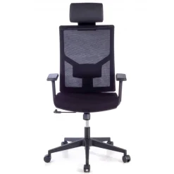 Sedia Ufficio Ergonomica Verdi, braccioli regolabili, con poggiatesta