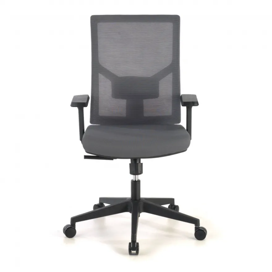 Sedia Ufficio Ergonomica Verdi, braccioli regolabili, supporto lombare,