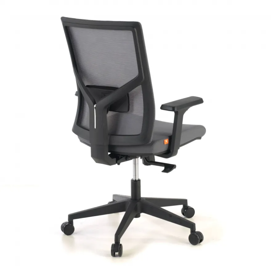 Sedia Ufficio Ergonomica Verdi, braccioli regolabili, supporto lombare,