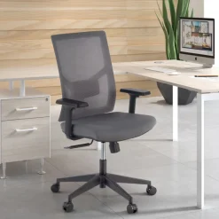 Sedia Ufficio Ergonomica Verdi, braccioli regolabili, supporto lombare,