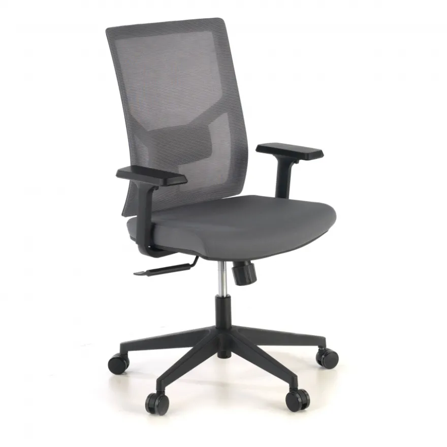 Sedia Ufficio Ergonomica Verdi, braccioli regolabili, supporto lombare,