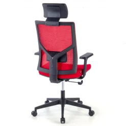 Sedia Ufficio Ergonomica Verdi, braccioli regolabili, con poggiatesta