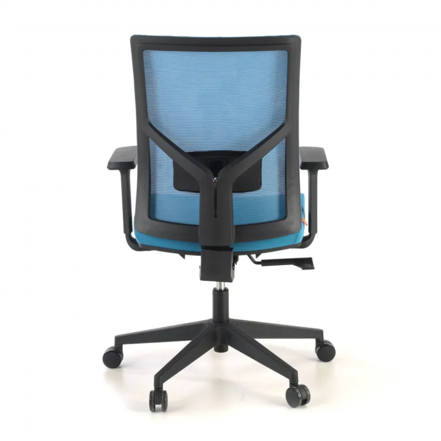 Sedia Ufficio Ergonomica Verdi, braccioli regolabili, supporto lombare,