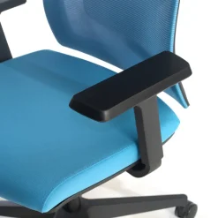 Sedia Ufficio Ergonomica Verdi, braccioli regolabili, supporto lombare,