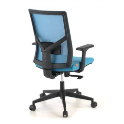 Sedia Ufficio Ergonomica Verdi, braccioli regolabili, supporto lombare,