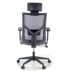 Sedia Ufficio Ergonomica Verdi, braccioli regolabili, con poggiatesta