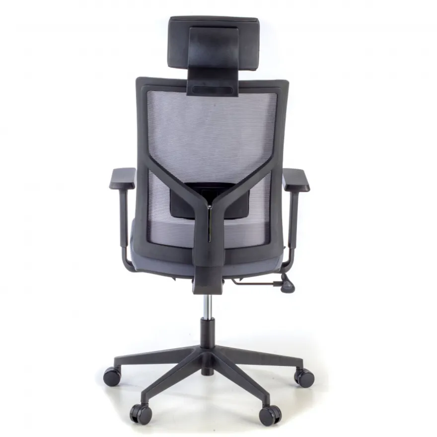 Sedia Ufficio Ergonomica Verdi, braccioli regolabili, con poggiatesta