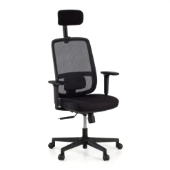 Sedia Ufficio Professionale Kaito white con poggiatesta