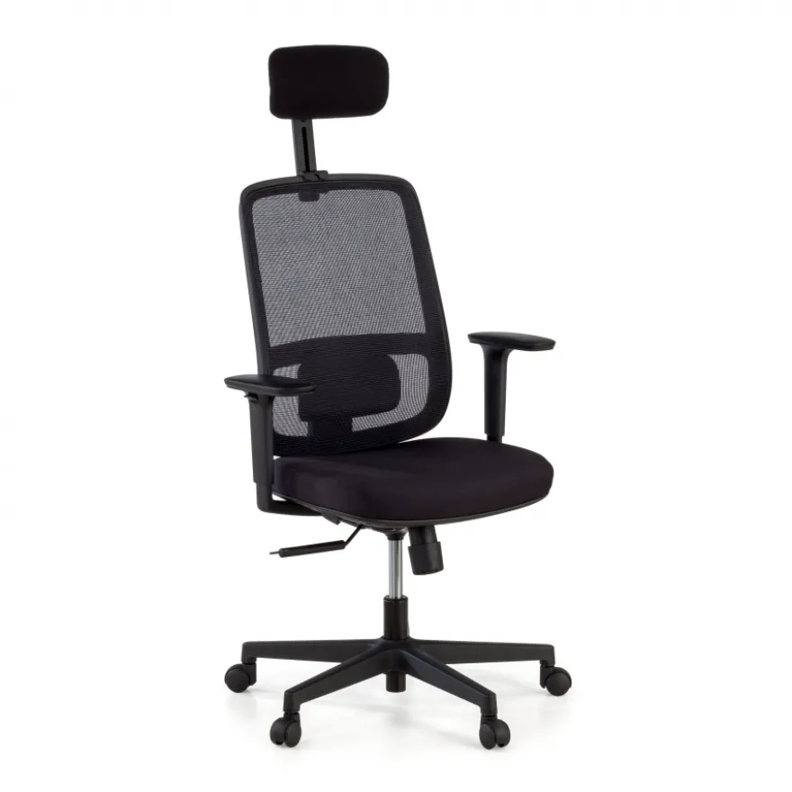 Sedia Ufficio Professionale Kaito white con poggiatesta