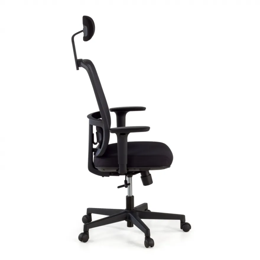 Sedia Ufficio Professionale Kaito white con poggiatesta