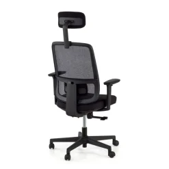 Sedia Ufficio Professionale Kaito white con poggiatesta