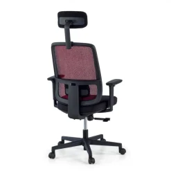Sedia Ufficio Professionale Kaito white con poggiatesta