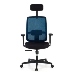 Sedia Ufficio Professionale Kaito white con poggiatesta