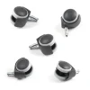 Set di rotelle per sedie ufficio 50 mm per parquet
