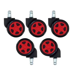 Set di Ruote Gaming 11x60mm, Protezione per i pavimenti