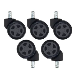 Set di Ruote Gaming 11x60mm, Protezione per i pavimenti