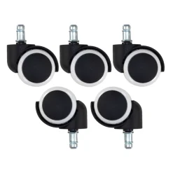 Set di Ruote Gaming 11x50mm, Rivestimento in gomma