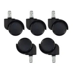 Set di Ruote Gaming 11x50mm, Rivestimento in gomma
