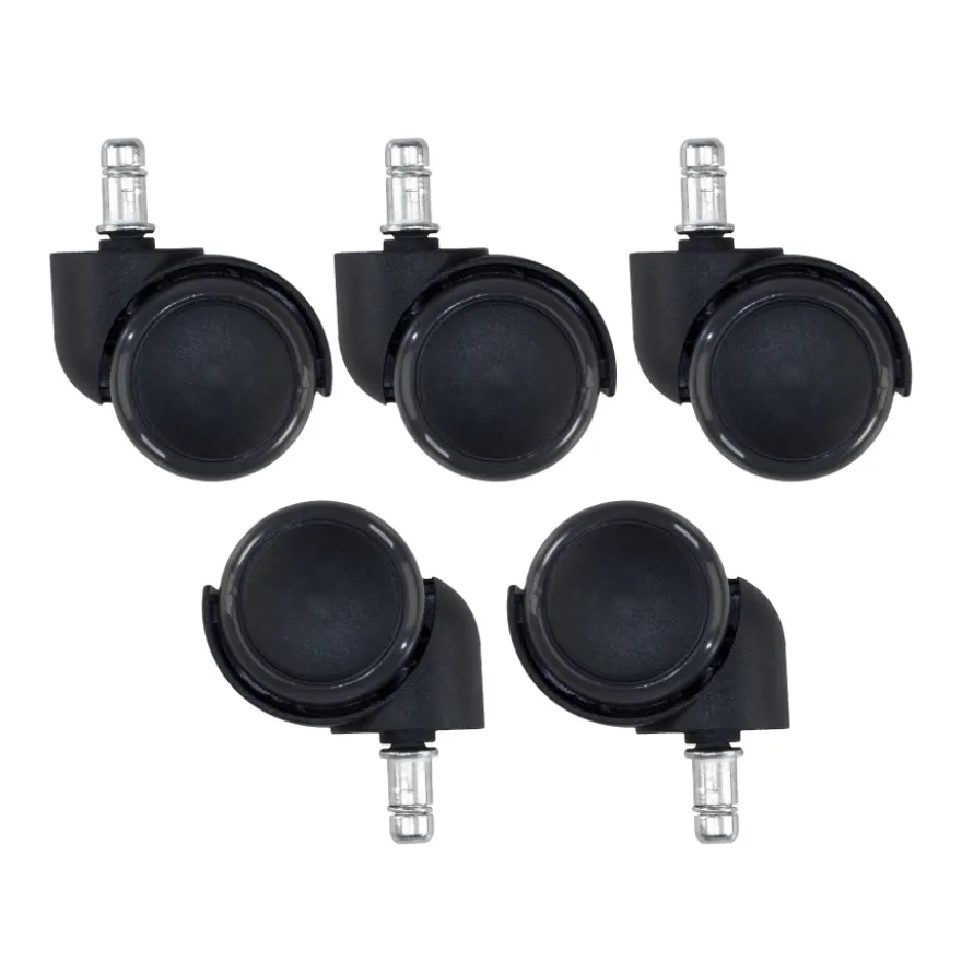 Set di Ruote Gaming 11x50mm, Rivestimento in gomma