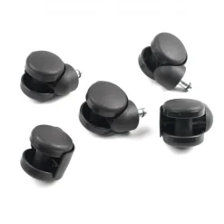 Set di ruote 50 mm per pavimenti duri