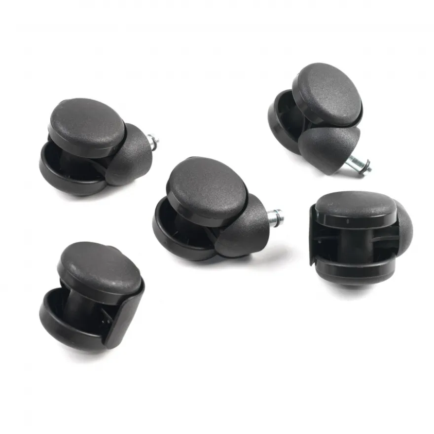 Set di ruote 50 mm per pavimenti duri