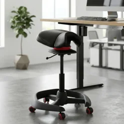 Sgabello basculante iRest, seduta attiva, ergonomico oscillante