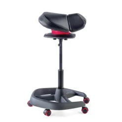 Sgabello basculante iRest, seduta attiva, ergonomico oscillante