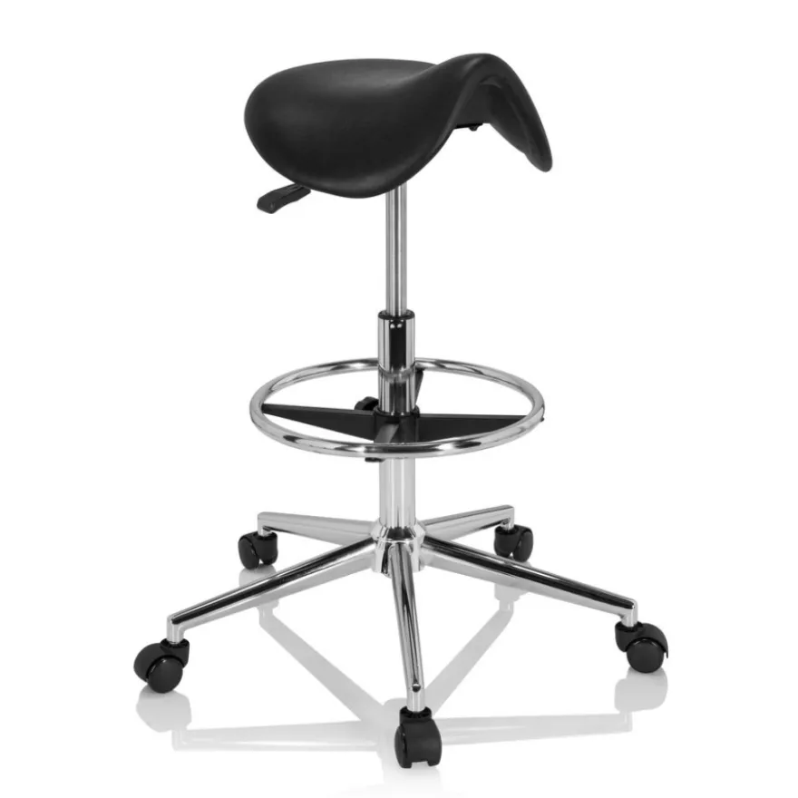 Sgabello da Lavoro ergonomico, sedile a sella