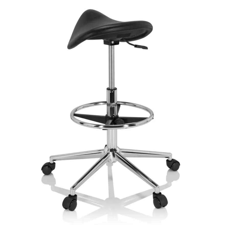 Sgabello da Lavoro ergonomico, sedile a sella
