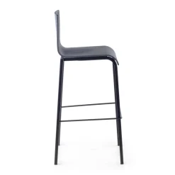 Sgabello da ufficio con schienale Alea, seduta ergonomica