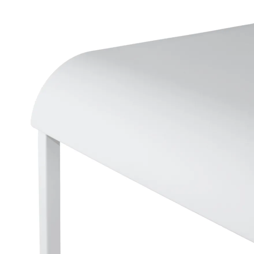 Sgabello da ufficio con schienale Alea, seduta ergonomica