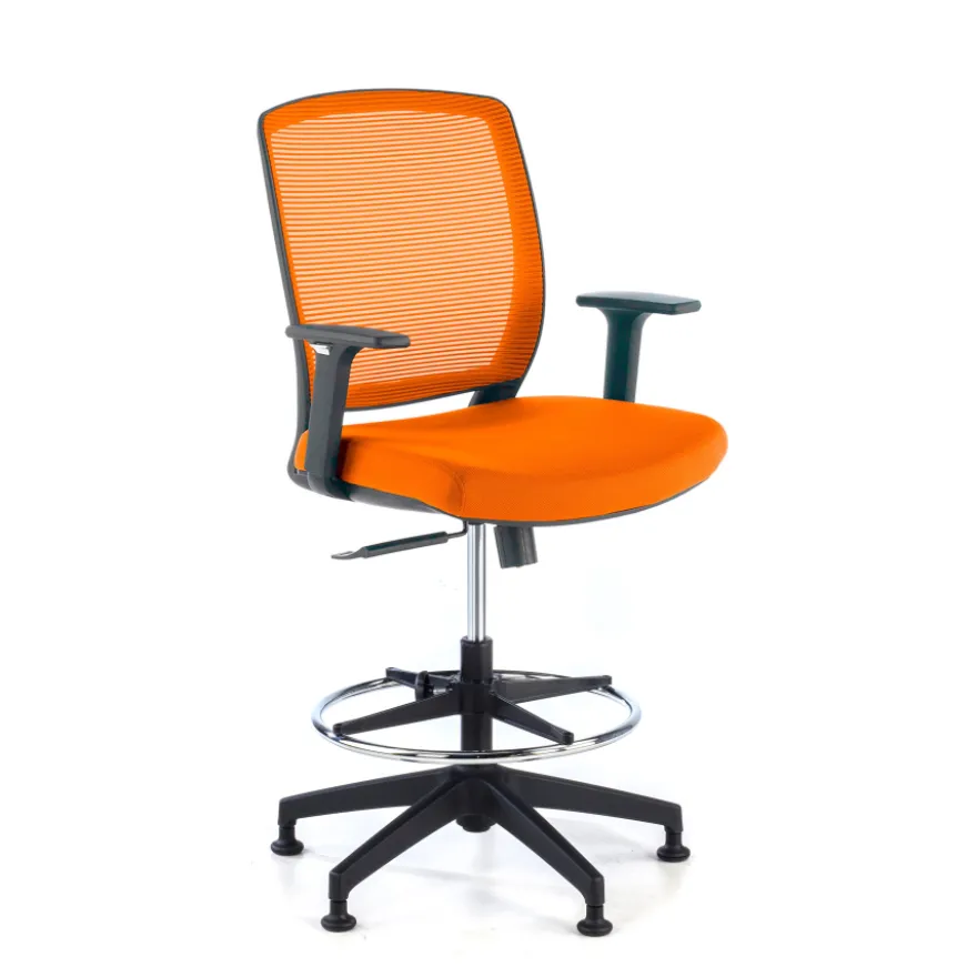 Sgabello da Ufficio ergonomico con Braccioli Dama