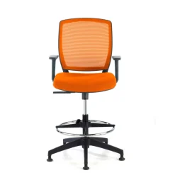 Sgabello da Ufficio ergonomico con Braccioli Dama