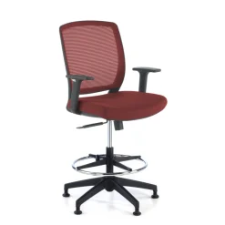 Sgabello da Ufficio ergonomico con Braccioli Dama