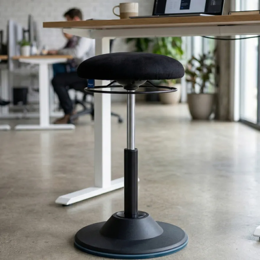 Sgabello da Ufficio Ergonomico Move, girevole 360º