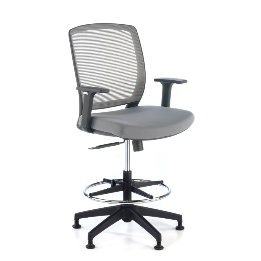 Sgabello da Ufficio ergonomico con Braccioli Dama