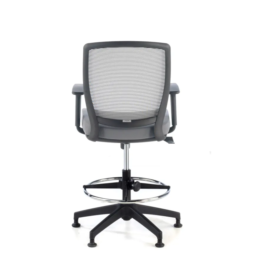 Sgabello da Ufficio ergonomico con Braccioli Dama