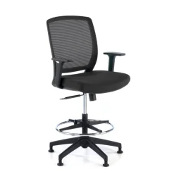 Sgabello da Ufficio ergonomico con Braccioli Dama