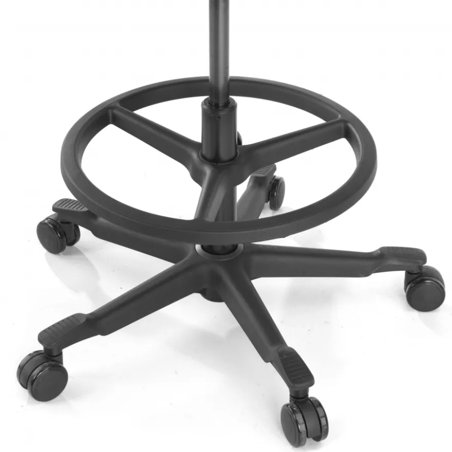 Sgabello da Ufficio Ergonomico Erghos, sedile reclinabile, girevole