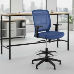 Sgabello da Ufficio ergonomico con Braccioli Dama