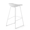 Sgabello da ufficio Helsinki, design scandinavo, gambe in metallo